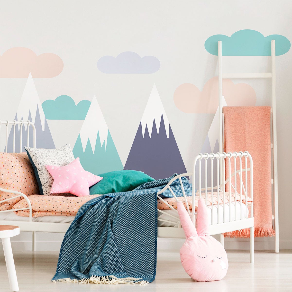 Adesivo bambino di montagna scandinavo rikka - Sticker adesivo - adesivi murali - 50x75cm - 3