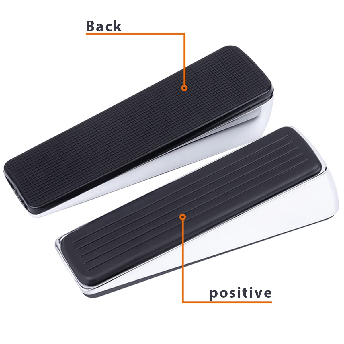 Butée de porte – Butée de porte en caoutchouc robuste et flexible pour la maison et le bureau – 1 lot - 4