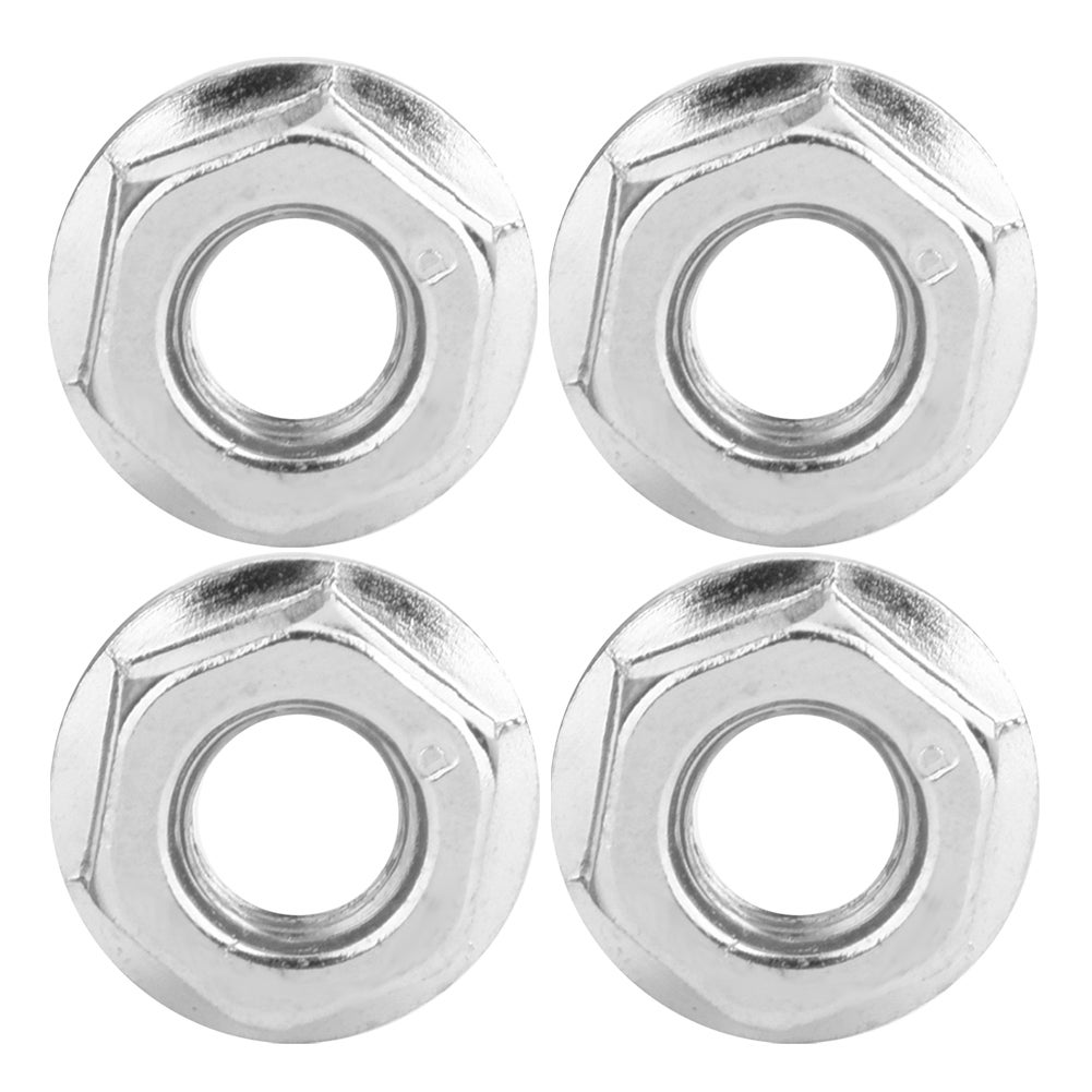 600 écrous à Bride Hexagonaux Dentelés 1/4-28 - Zingués - Pour Verrouillage - Neuf Sous Emballage