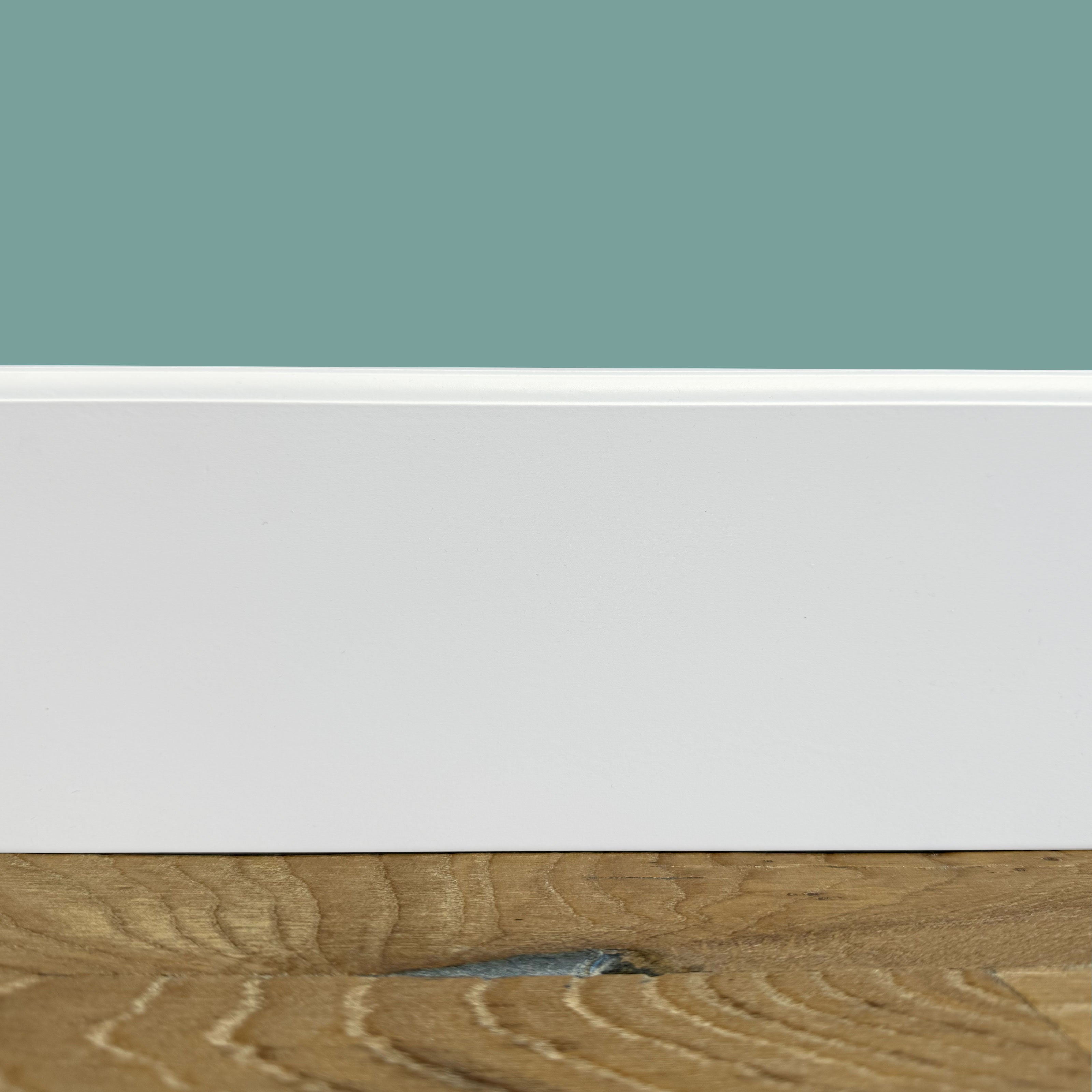 PLINTHE FIRENZE EN FIBRE DE BOIS COMPACTE 120X12 BLANC (prix au mètre linéaire) - 3