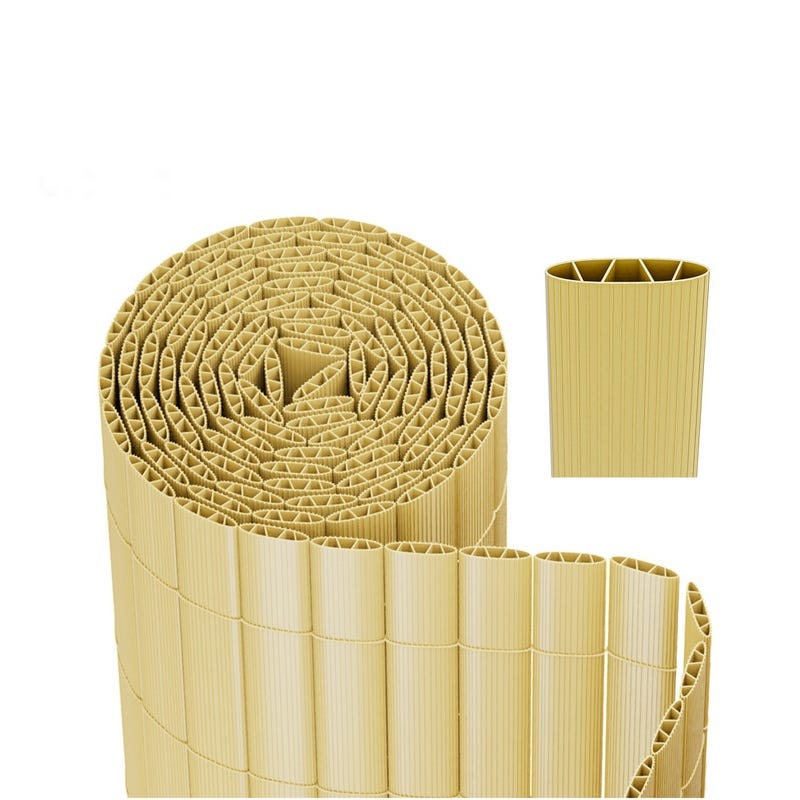 PVC Canisse Persianas para balcones PVC Palisade Resistente a los rayos ...