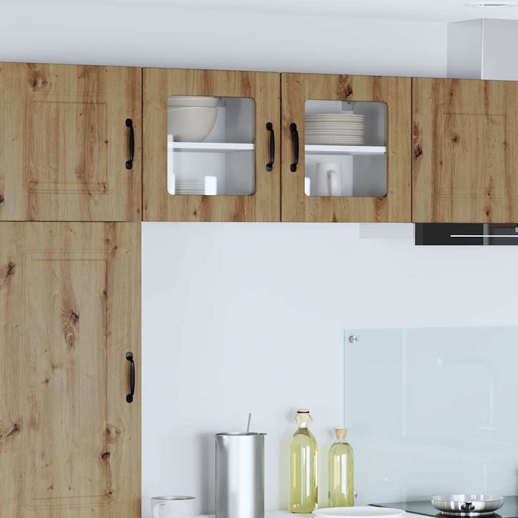 Armario de cocina mural | mueble de cocina roble artesanal 40 x 31 x 40 cm