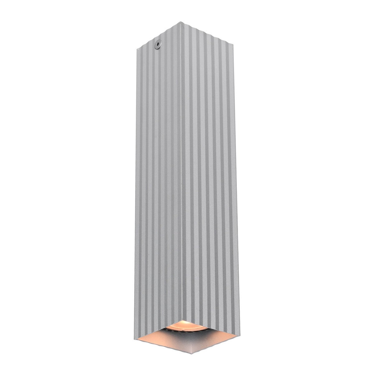 Lampa sufitowa wisząca Tecno aluminiowa 1xGU10x10W wym: 24 x 5,8 x 5,8 cm aluminium Italux