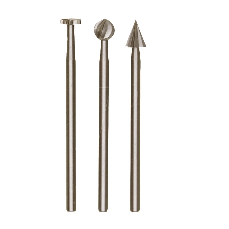 Set freze din otel-wolfram-vanadiu Proxxon 28720, O5 mm, 3 piese ...