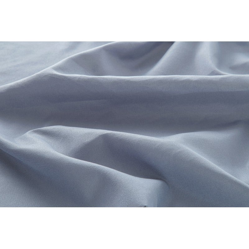 Sábana Bajera Ajustable 135 x 190/200 cm de Microfibra Cepillada Extra Suave Azul grisáceo TODOCAMA - 3