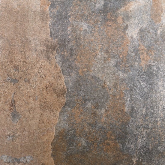 Lot de 2 Dalles de terrasse en grès cérame Ardésia Oxydé - 60 x 60 x 2 cm - C-NEGOCE - 3