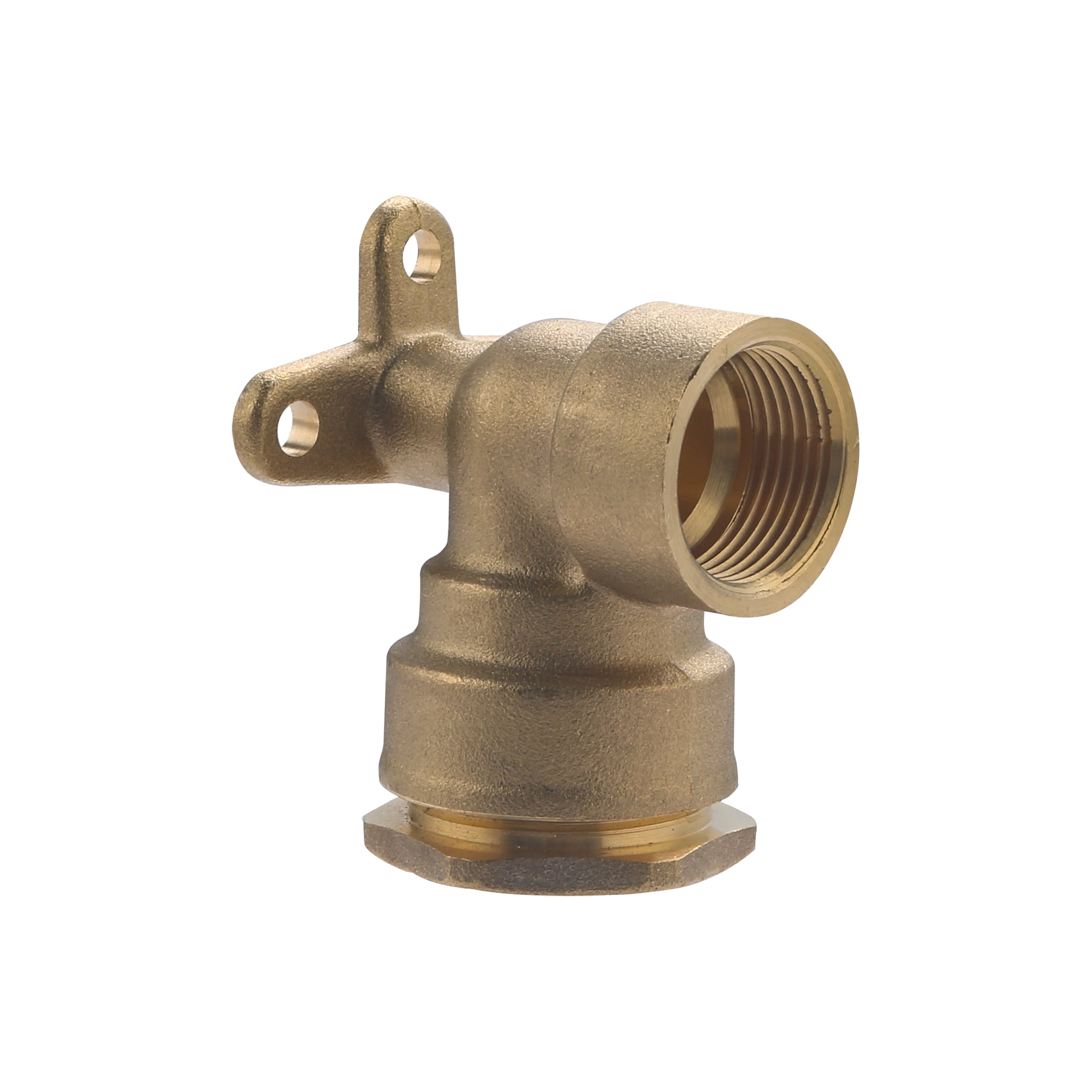 10 Bouchons Laiton Filetage Femelle - 1/8" à 3/4" - Pour Plomberie, Chauffage, Robinet - Bouchons Borgnes Hexagonaux - 11