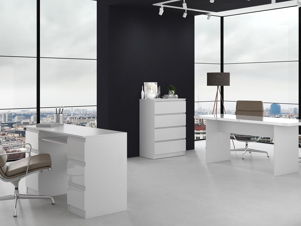 COMMODE MALWA BLANC - 4