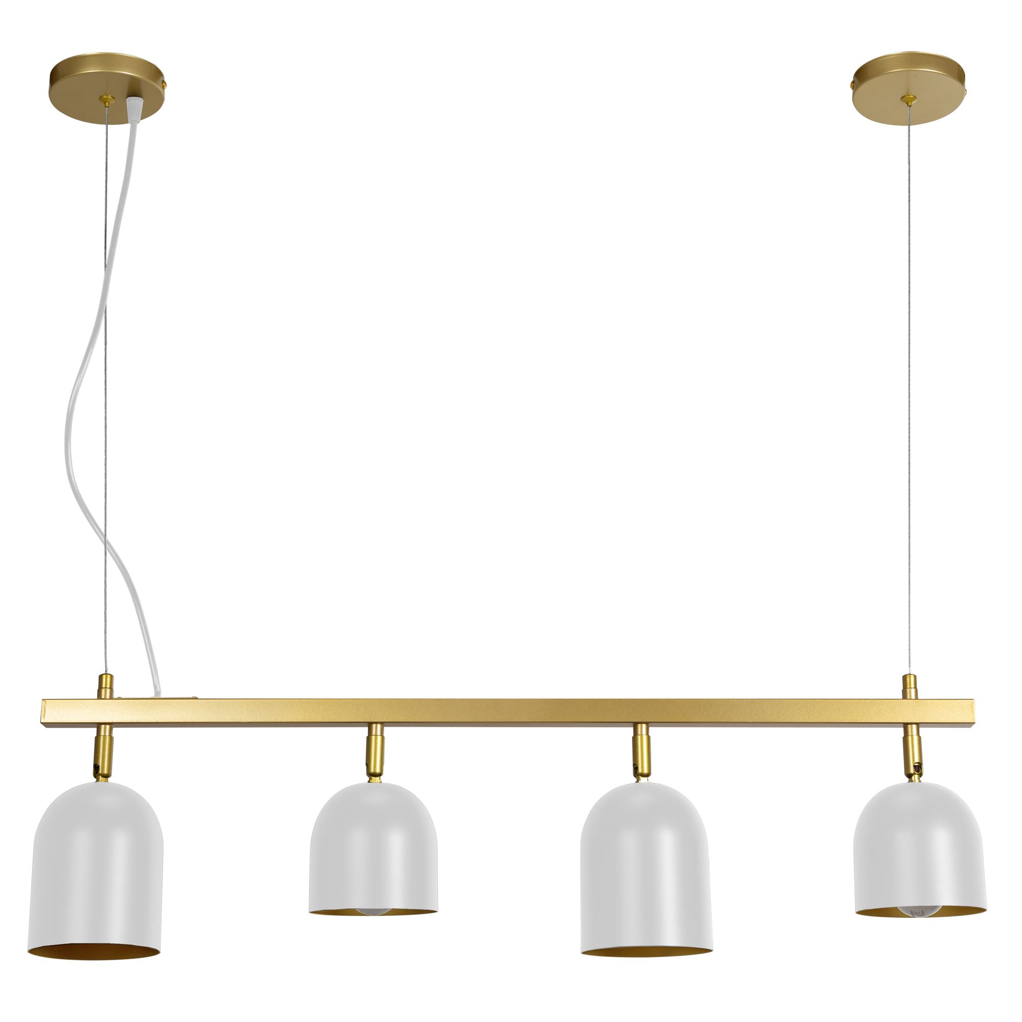 Lampa Sufitowa Wisząca Toolight App1030-4Cp Biały