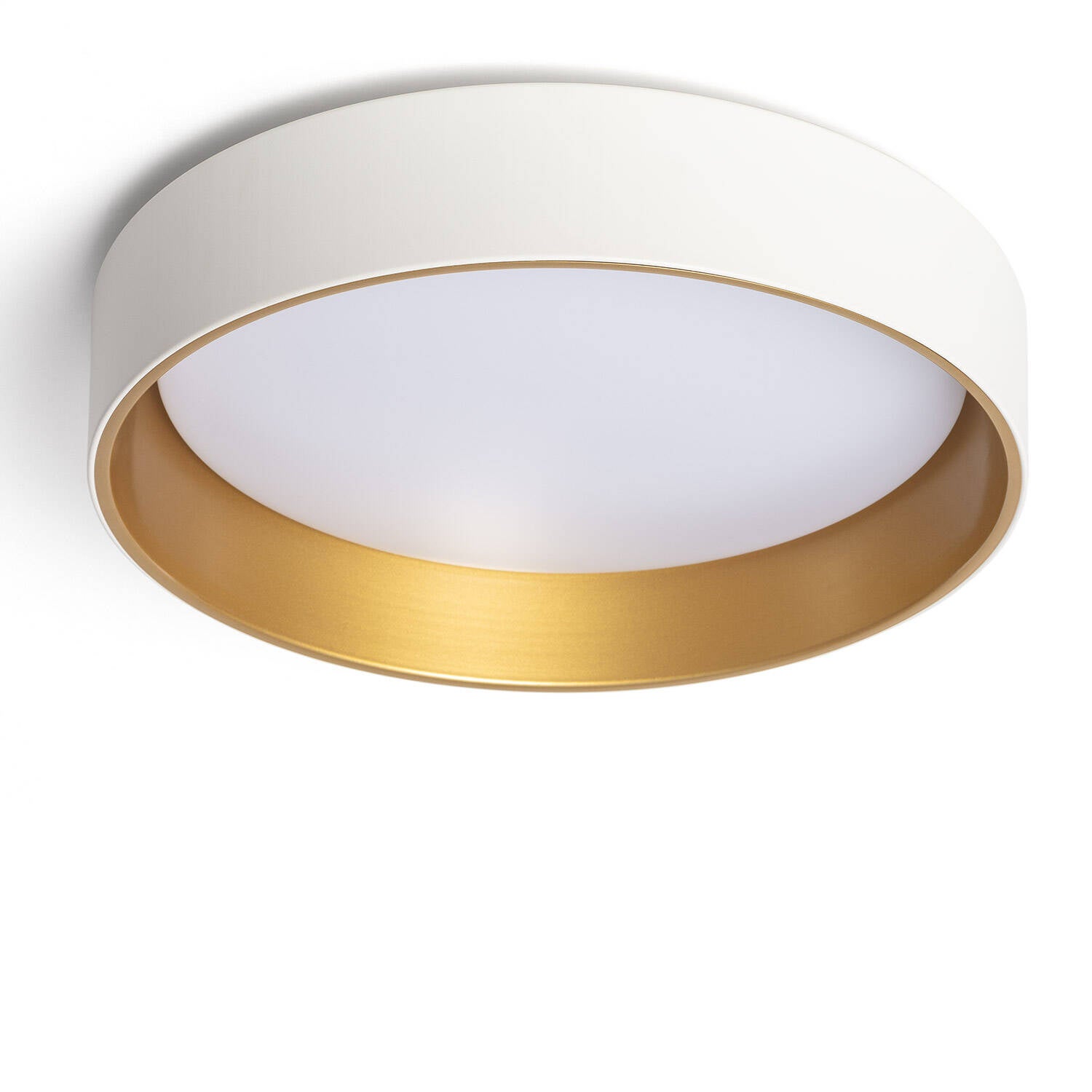 LED plafondlamp 3775015 vierkant 1-lamp met hout