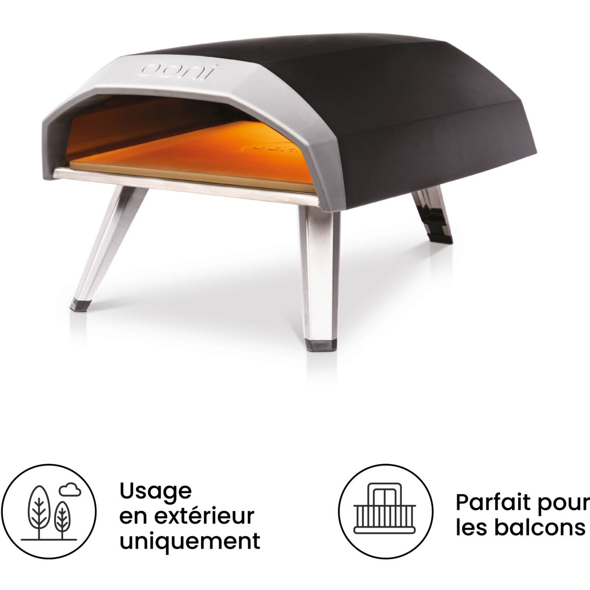Four à Pizza OONI Koda 12 – Pour Des Pizzas Parfaites à La Maison, Léger Et Compact (20kg)