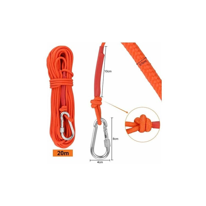 6 Tendeurs élastiques Avec Mousquetons - 30 Cm - Résistants Aux UV - Parfaits Pour Fixation Bagages, Tentes, Bâches - 12