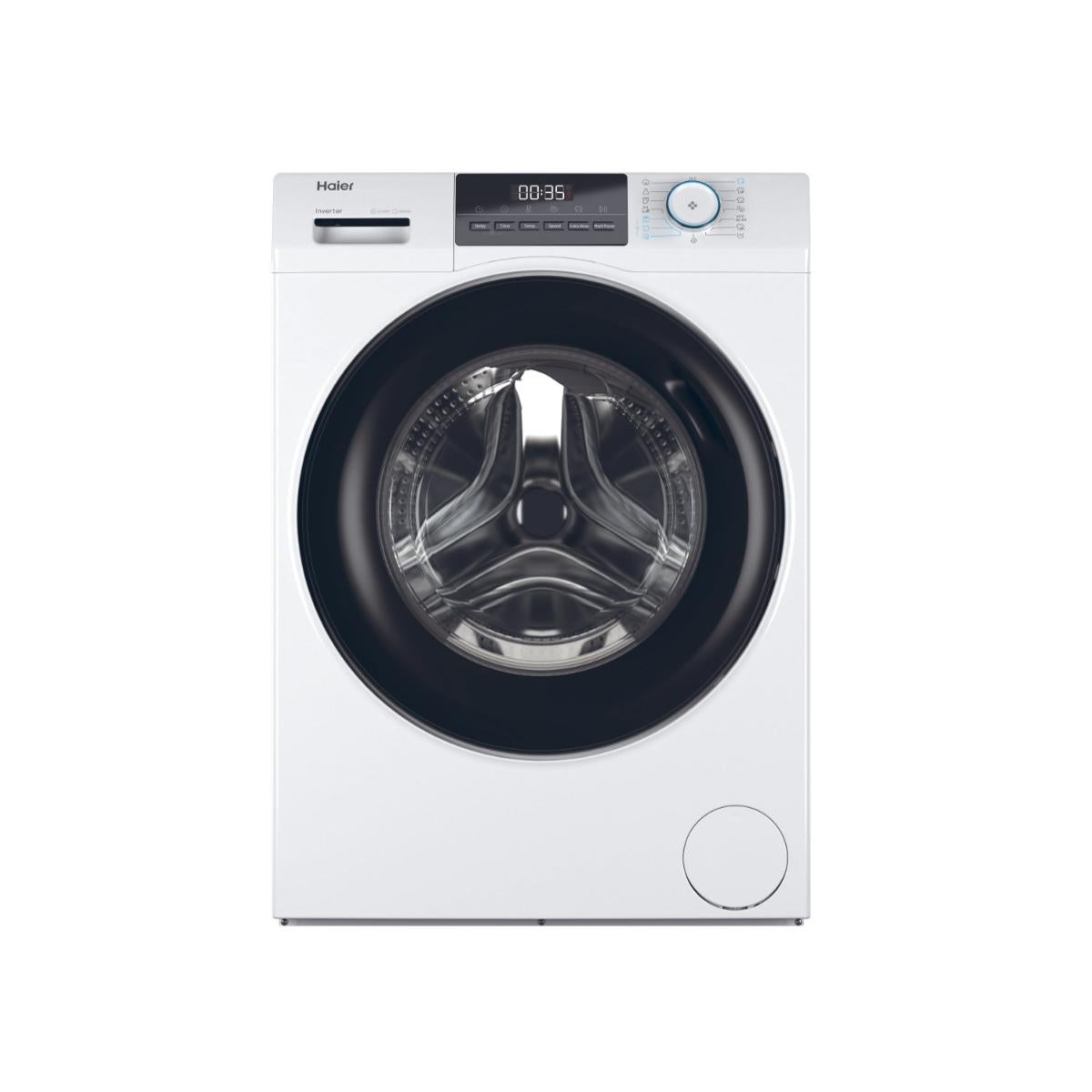 MediaMarkt Haier Lavadora Carga Frontal, I-Pro Series 1 Hw80-Bp14929a-S, 8 Kg, 1400 Rpm, 15 Programas, Vapor Refresh, Tecnología Antibacterias Abt®, Blanco - Imagen 3