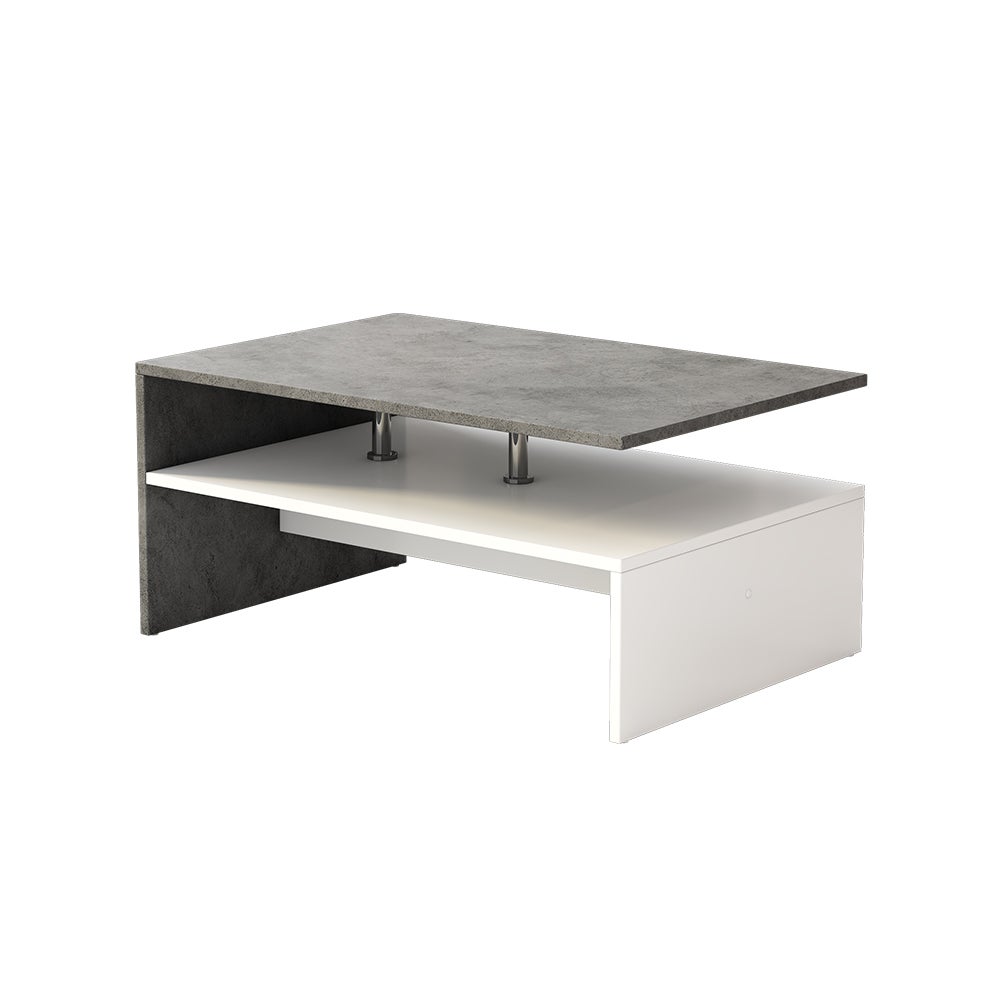 Vicco Stolik kawowy Mike, Beton, 90 x 60 cm