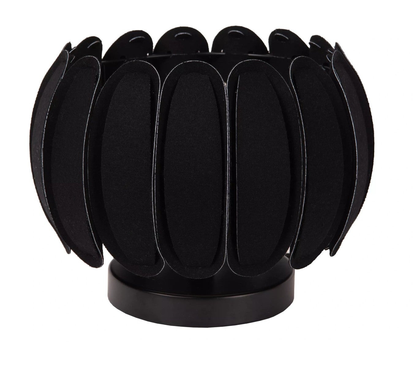 Lampa stołowa czarna nowoczesna kwiat E27 Spencer Lucide