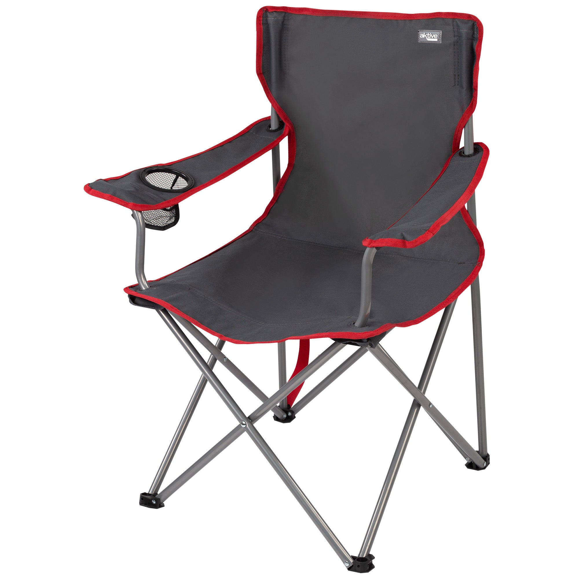 Chaise De Camping Pliable Homecall - Dossier Haut, Porte-gobelet, Sac De Transport Inclus - Capacité 110 Kg