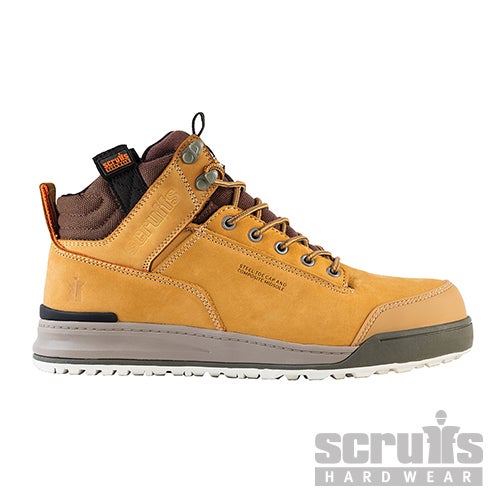Scruffs Homme Solleret Bottes De Sécurité Tan Taille 45, Peau, 46 EU