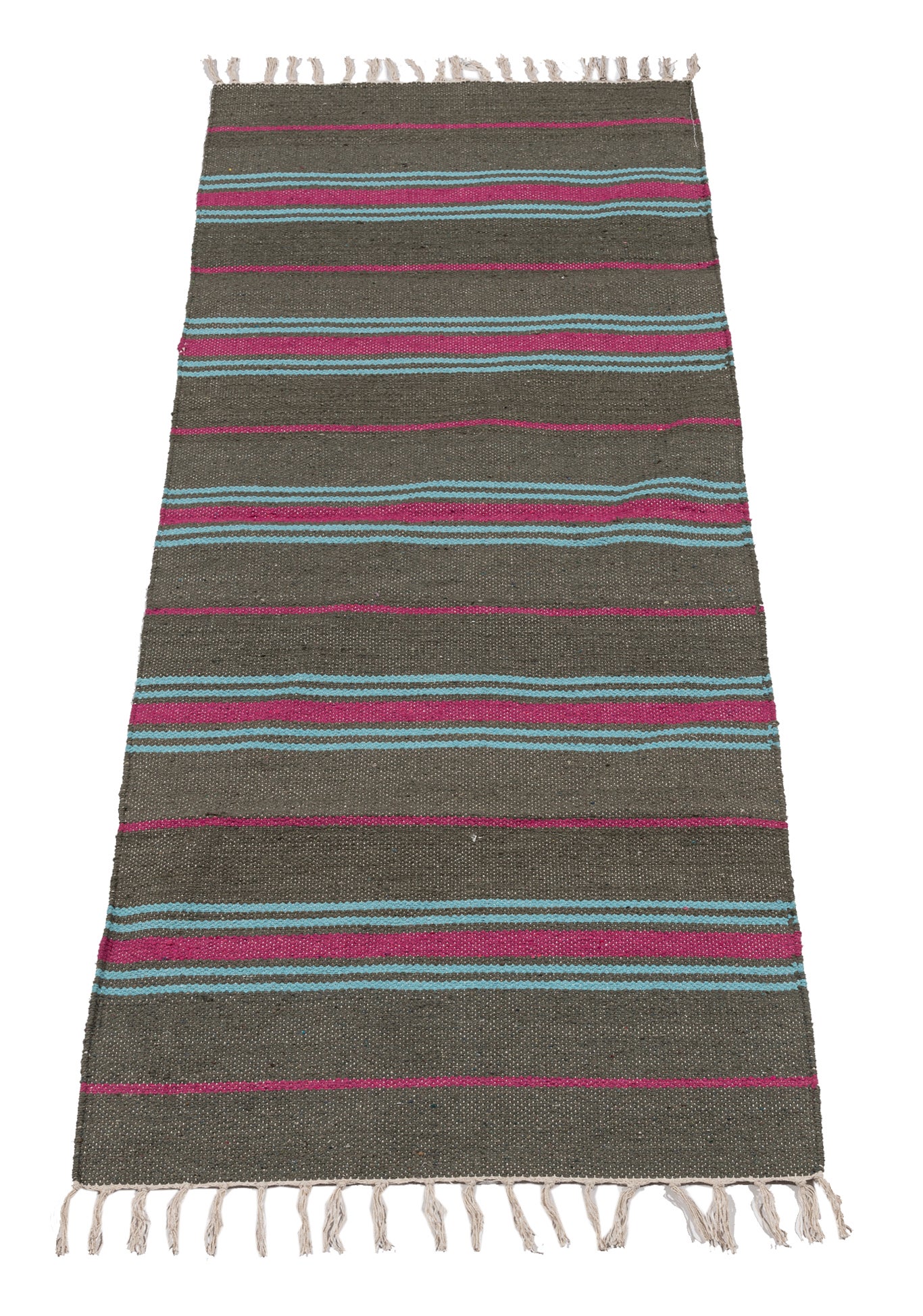 (Można prać w pralce w 30°) Kilim Oryginalny Autentyczny Ręcznie Robiony 140x57 CM