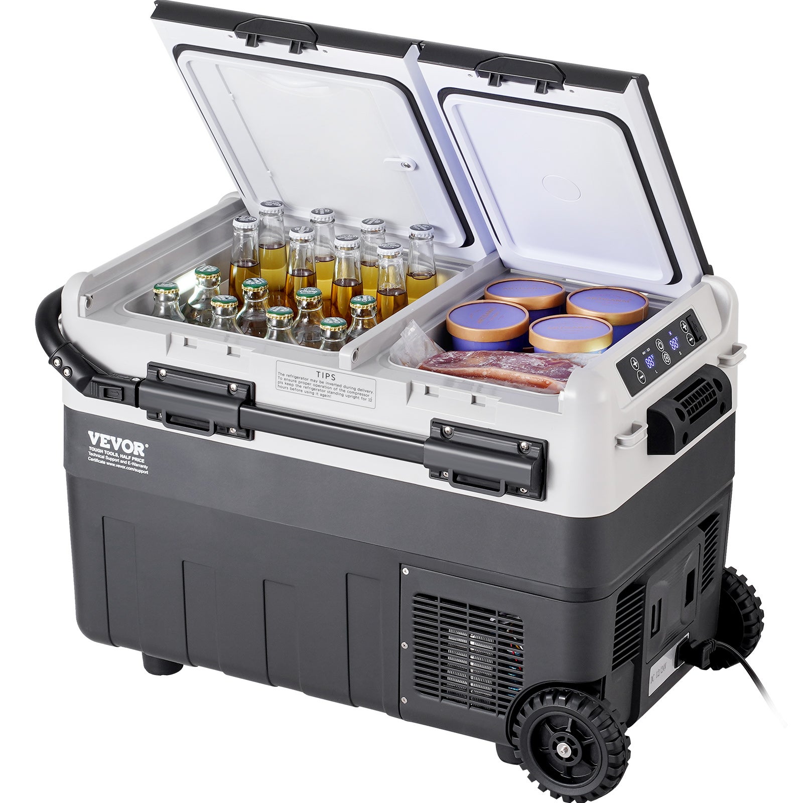 VEVOR Réfrigérateur Portable à Compression Mini Frigo 9 L Zone Unique Voiture