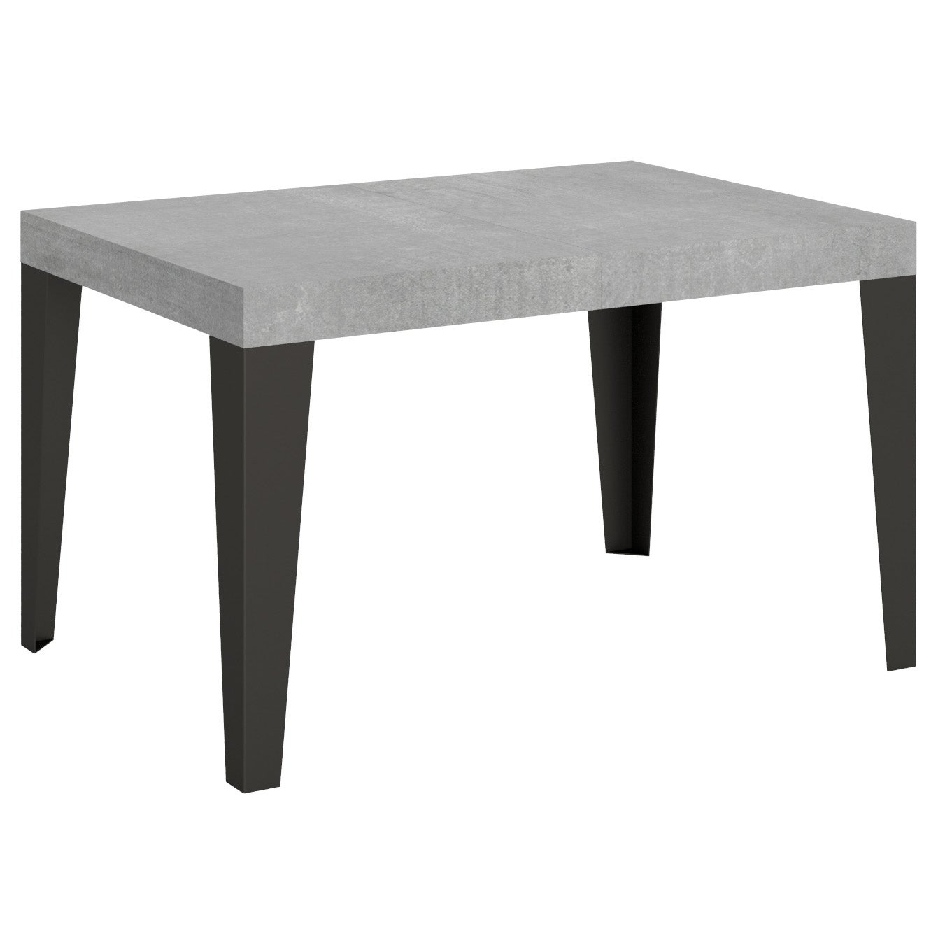 Stół rozkładany 90x130/234 cm Stelaż Flame Cement Antracyt