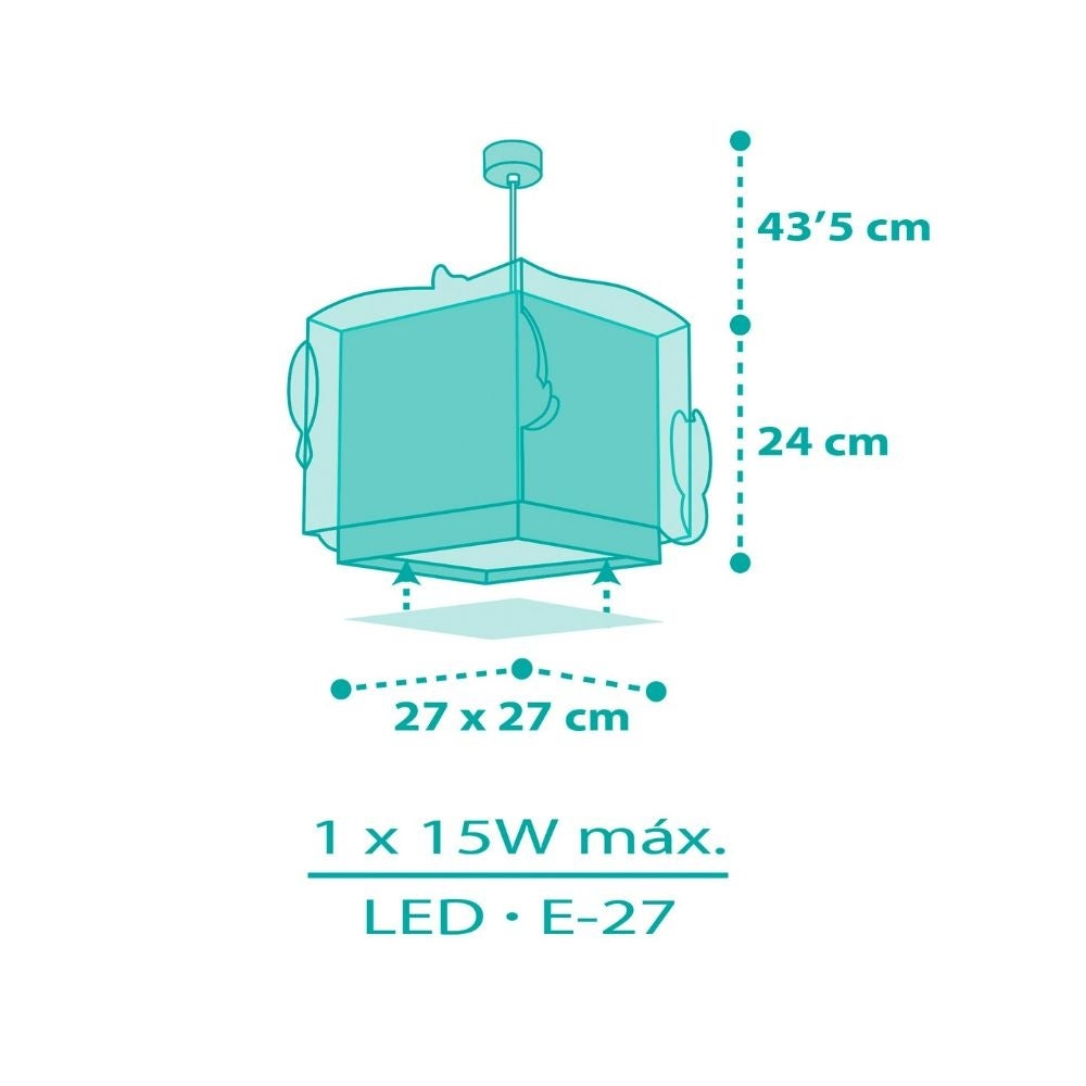 Lampa sufitowa Mermaids - Syreny dla dzieci - 4