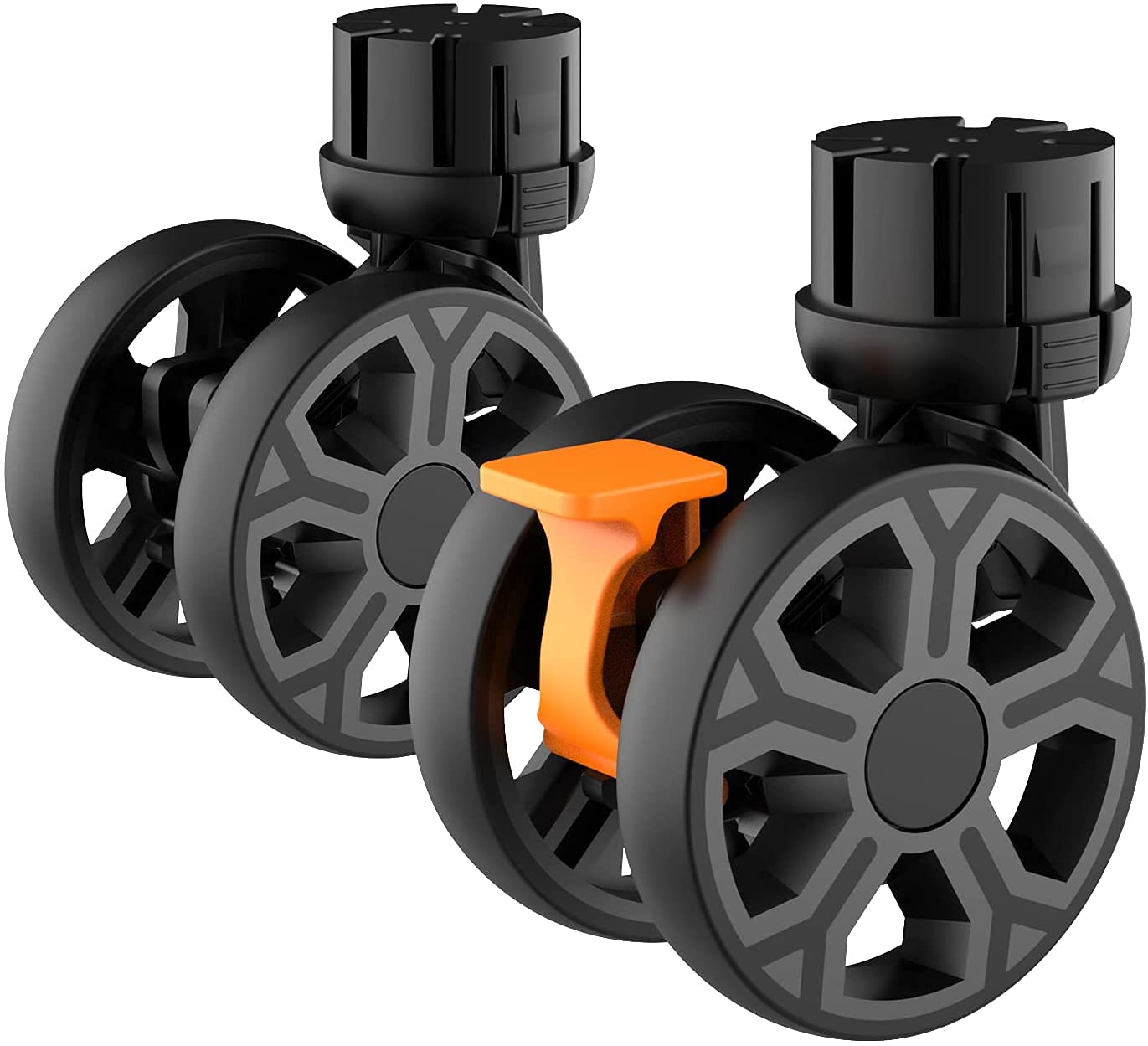 KOTARBAU Lot De 2 Poignées De Porte Forgées En Acier Noir Vieilli 200 Mm