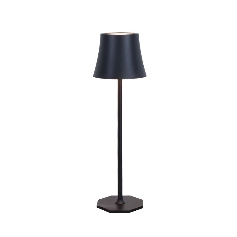 Lampe Table LED Rechargeable Sans Fil Tactile - 5000mAh IP54, Noir