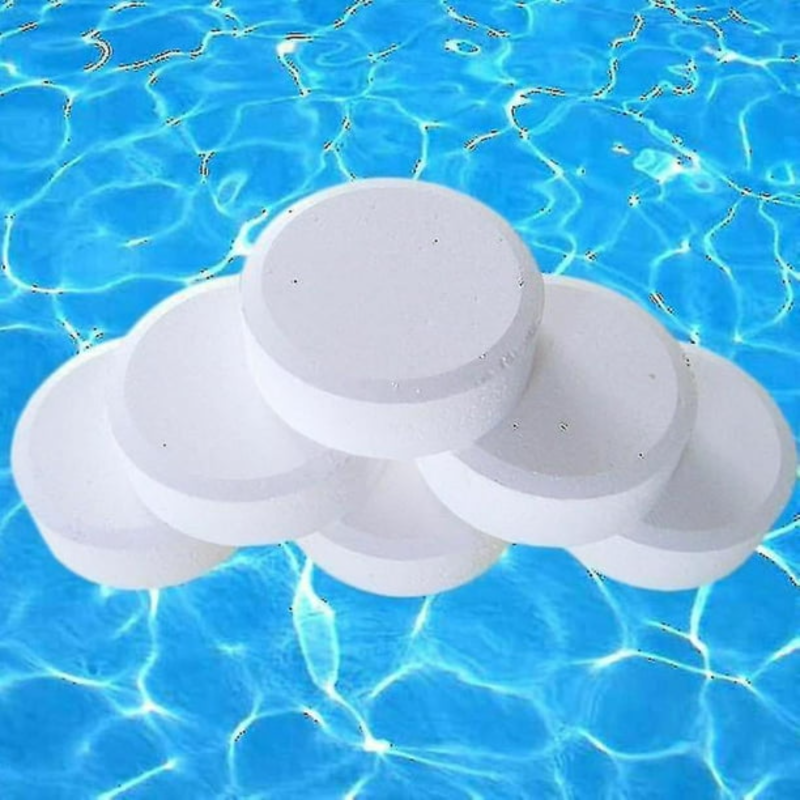 Tabletas De Cloro 4 En 1 De 100 G Para Piscinas, Spa Y Bañeras – Clarificador Y Desinfectante Efectivo Incluso A PH Alto