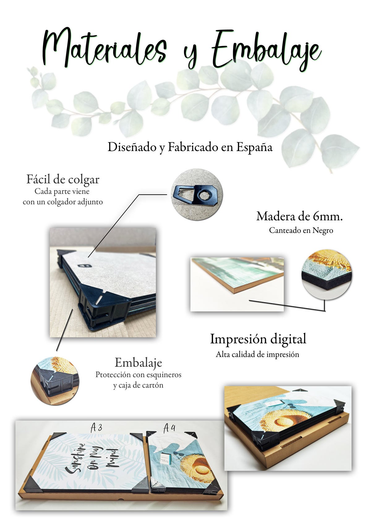 Ensemble de 8 tableaux, décoration de salon moderne, chambres, chambre, Banksy, (29 x 20 cm chaque tableau) - 3