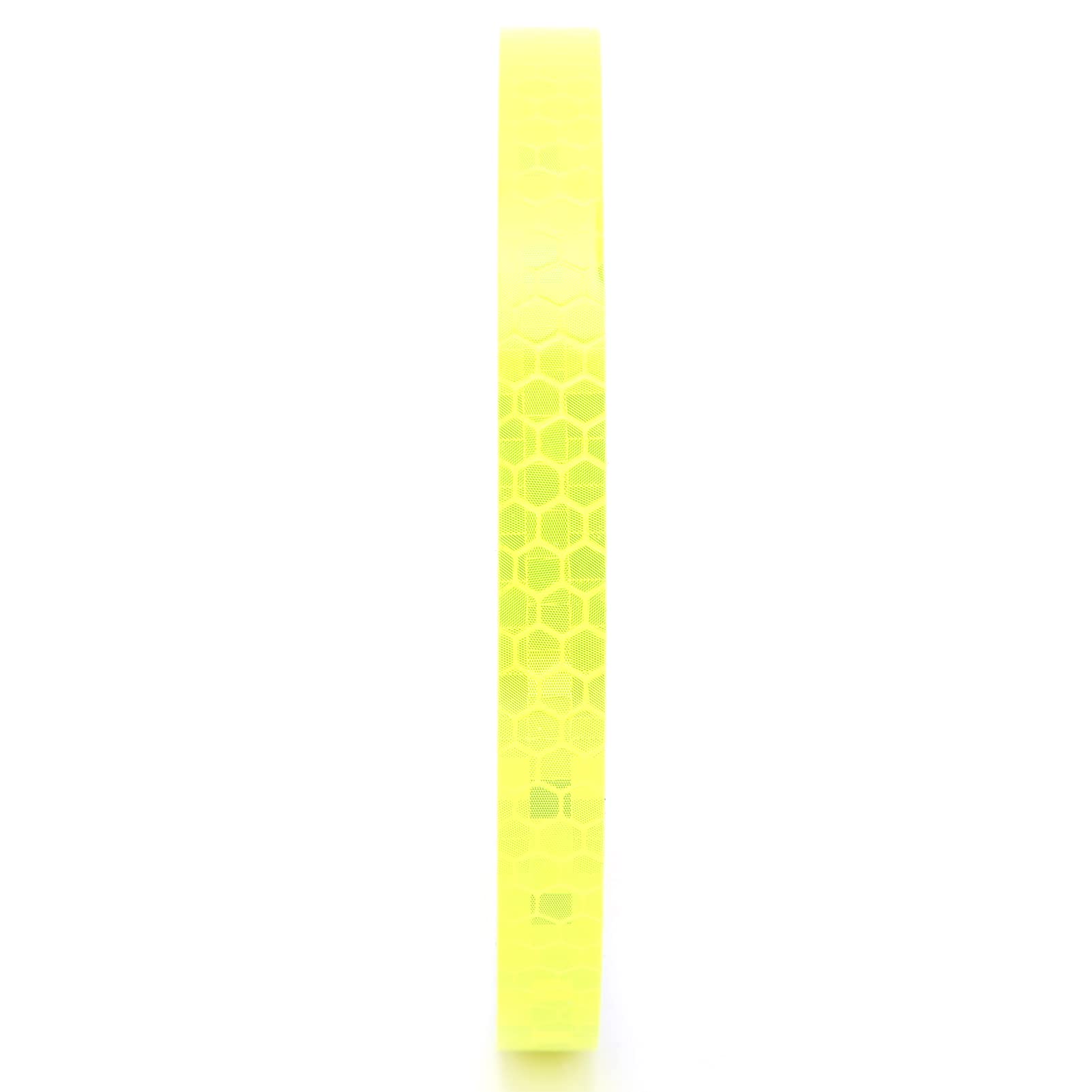 Adesivos reflexivos padrão hexagonal fita luminosa impermeável para carro motocicleta decoração diy (amarelo) - 9