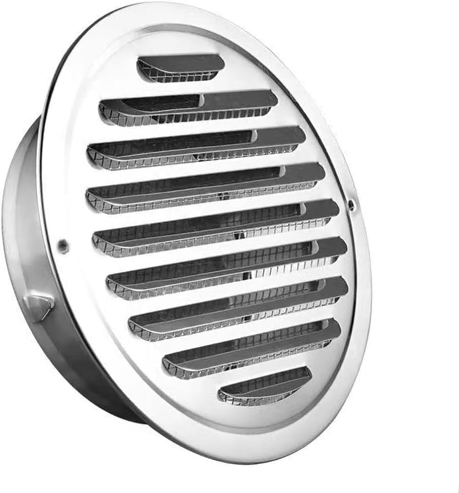 Tappo A T Per Tubo Di Ventilazione 7,6 Cm – Acciaio Zincato Con Guarnizione In Gomma – Per Interni/Esterni
