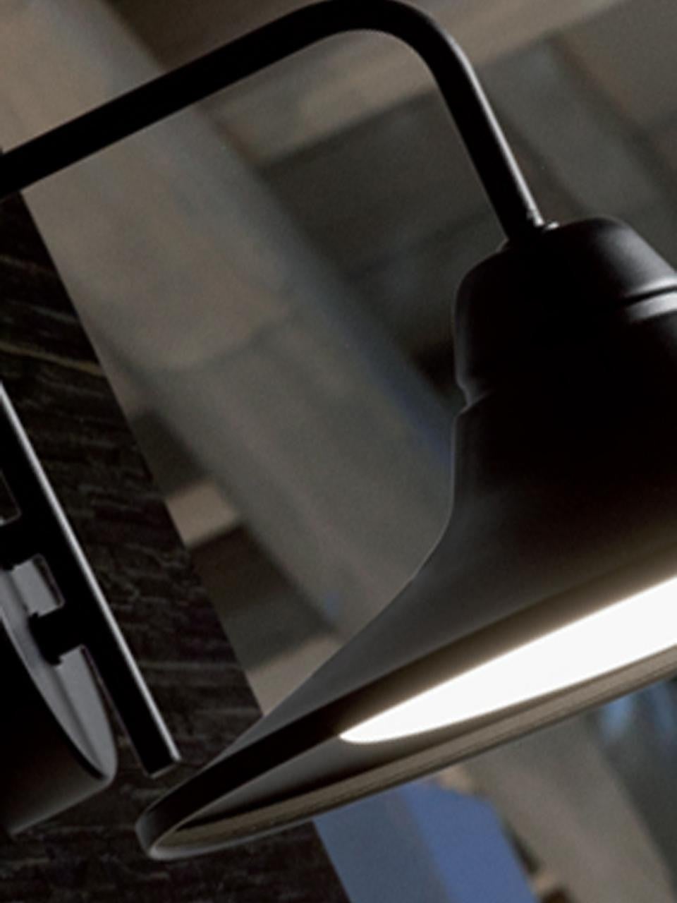 Applique in Basso da Esterno E27 in Metallo Sovil Nero - 3