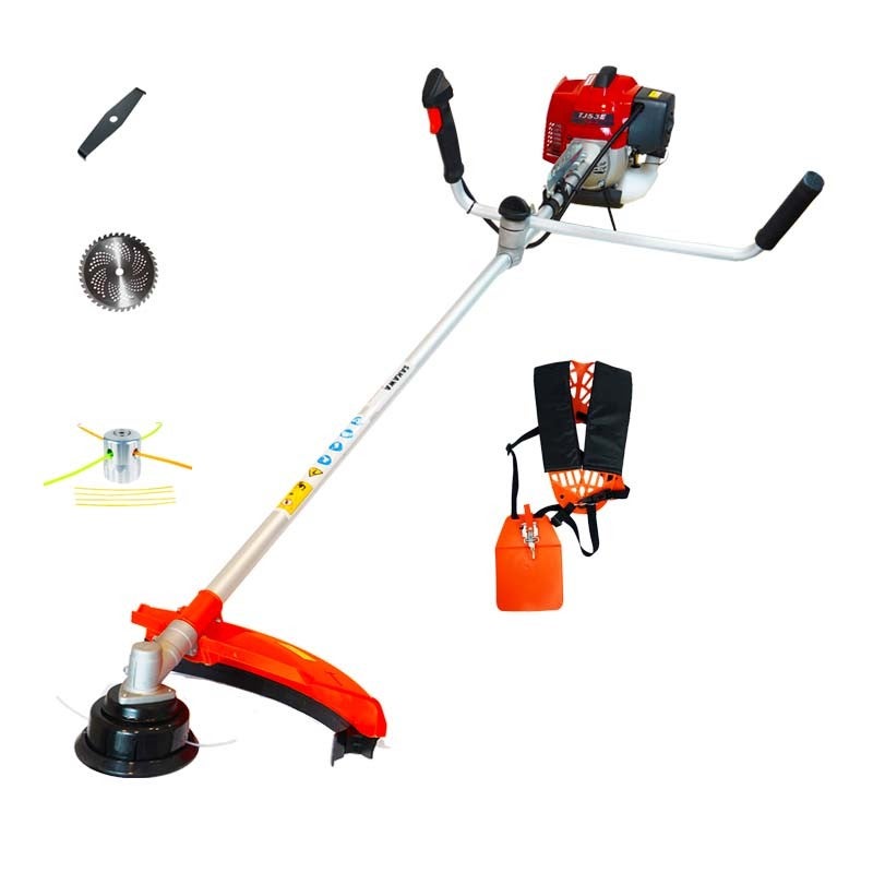 Desbrozadora Sakawa con Motor Kawasaki Barra Fija 28mm 53cc +