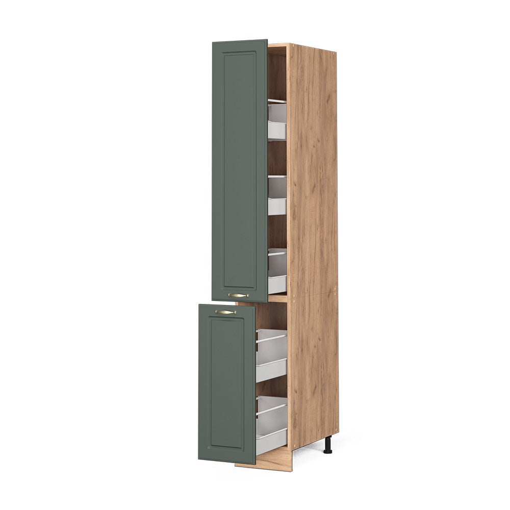 Vicco Meuble haute de cuisine Fame-Line, Vert Or Campagne, 30cm - 4
