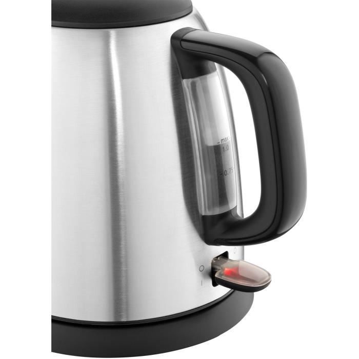 Bouilloire électrique Russell Hobbs 24991-70 1 L Acier inoxydable noir 2400 W - 3