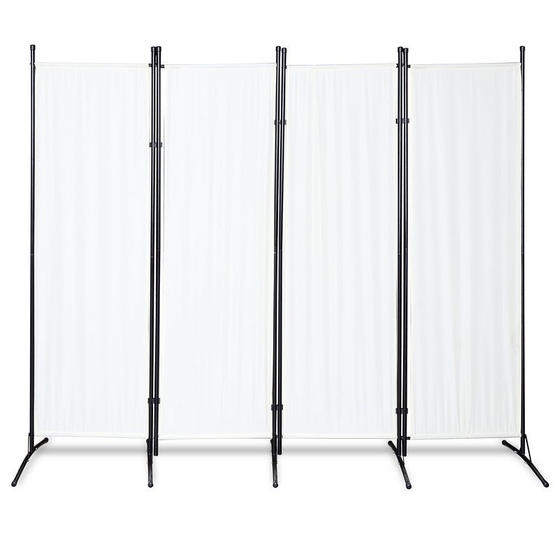 Biombo de 4 piezas Biombo Español Beige Biombo Plegable Balcón Moderno ...
