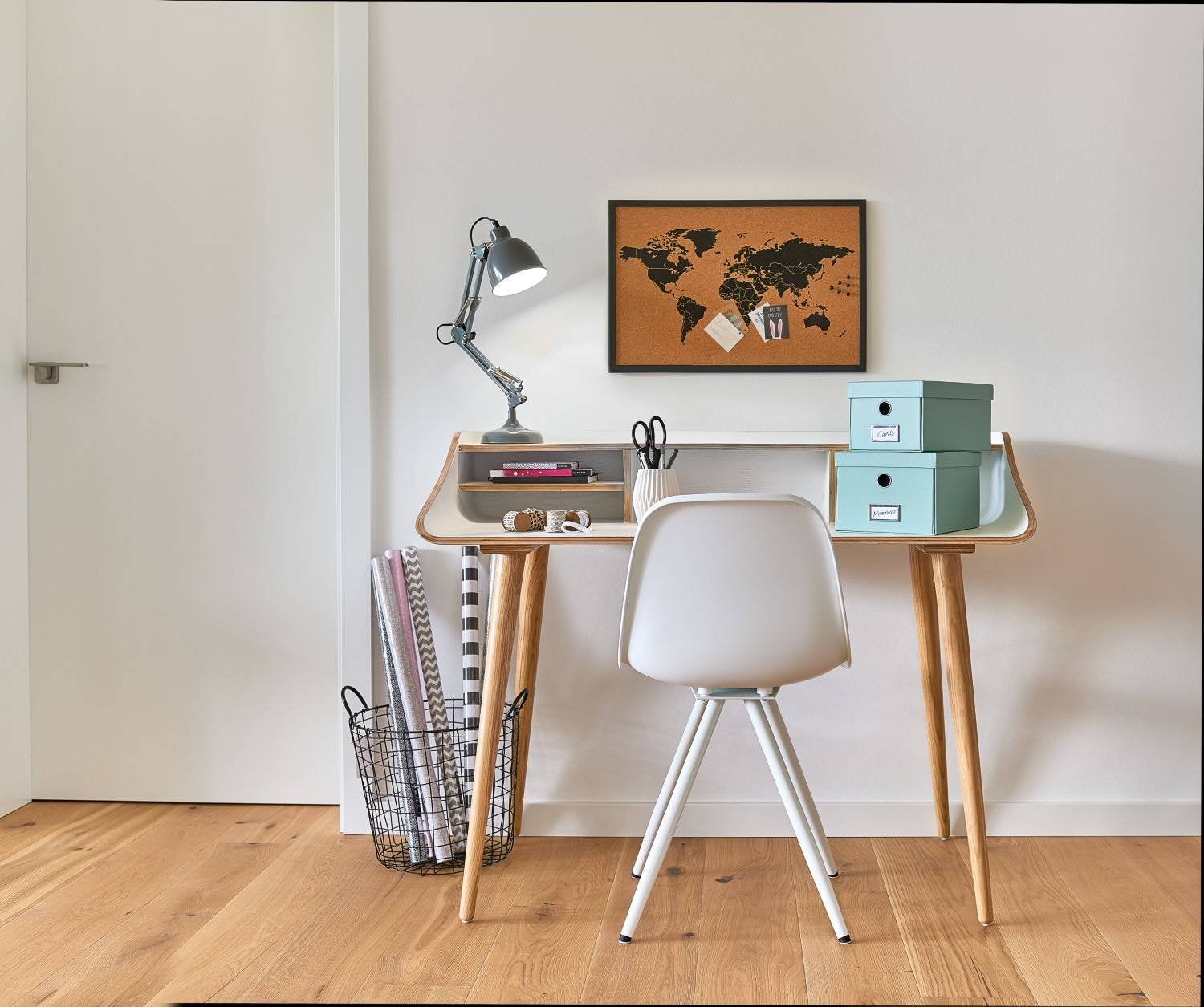 Tableau liège carte du monde 60x40 - 4