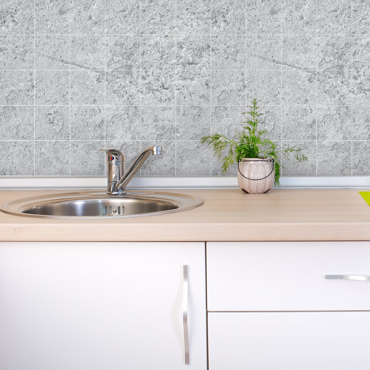 9 adesivi piastrelle effetto pietra - Sticker adesivo - adesivi murali - 9stickers10x10cm - 5