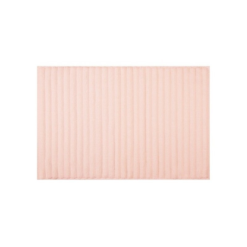 Tappetino da bagno in poliestere e cotone JAIMY 50X80 cm Tortora