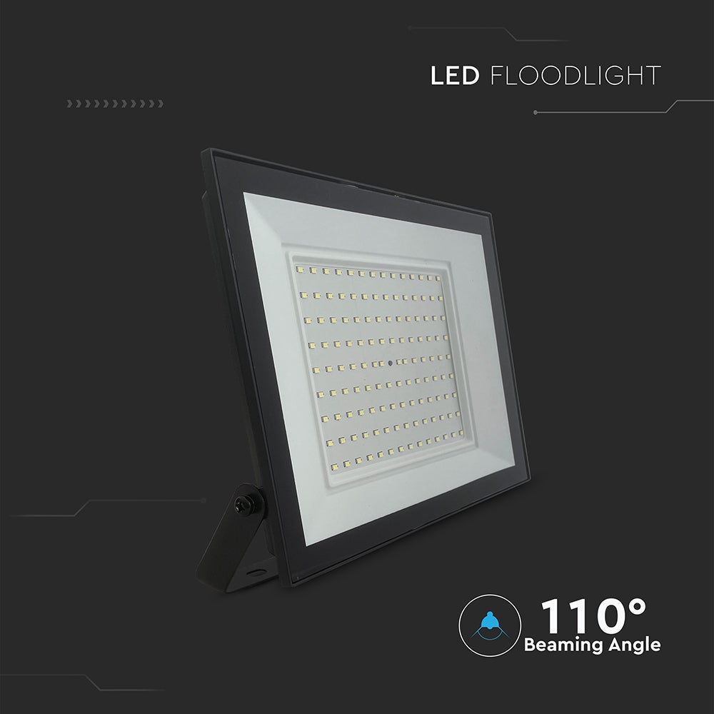 Projecteur LED 100W 4000K Noir 8700lm - 8