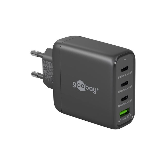 Chargeur secteur 3x usb type c et usb type a 68 watts - noir CONECTICPLUS