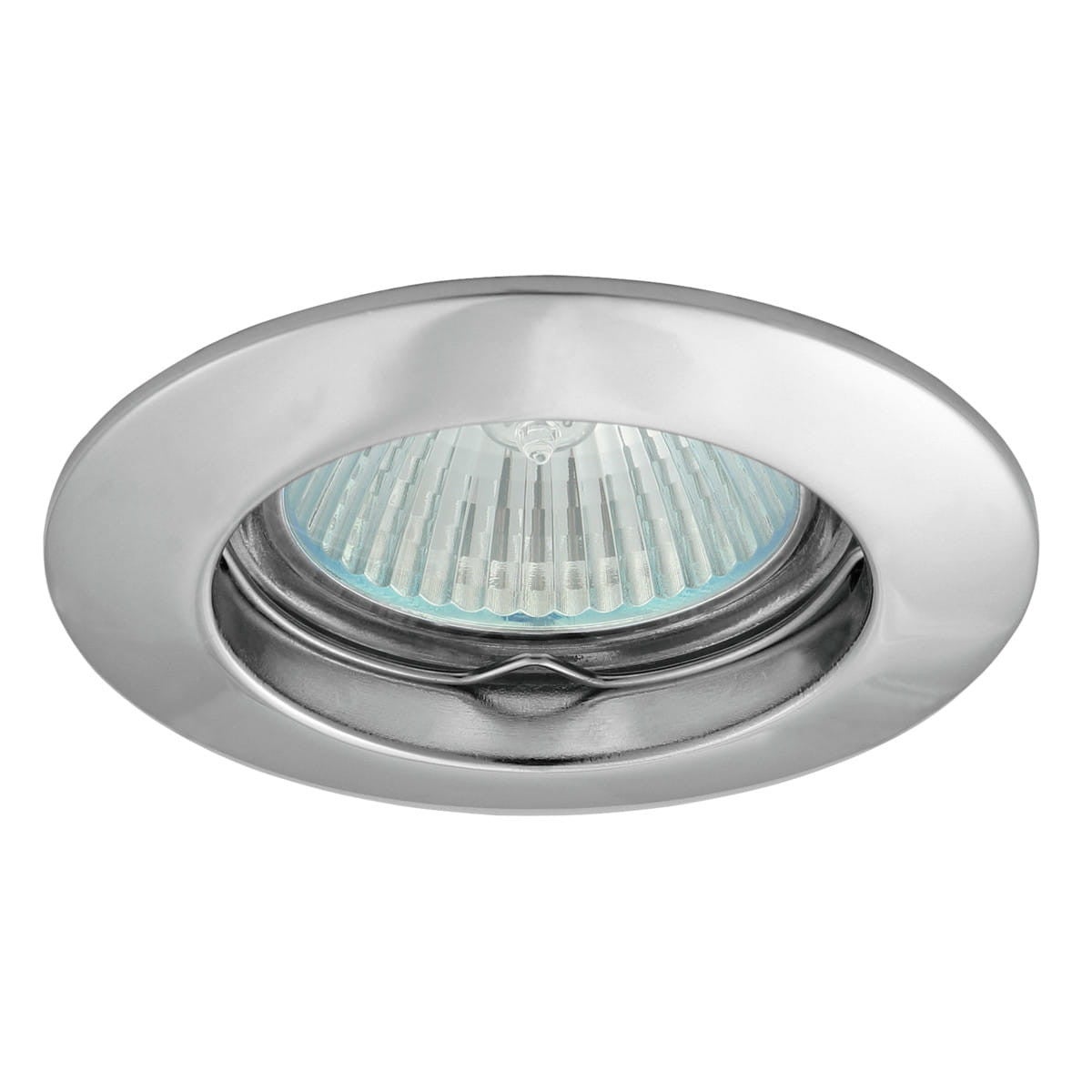 Oprawa sufitowa wpuszczana Vidi chromowana 1xGX5.3x50W okrągła IP20 wym: 8 x 8 cm aluminium Kanlux