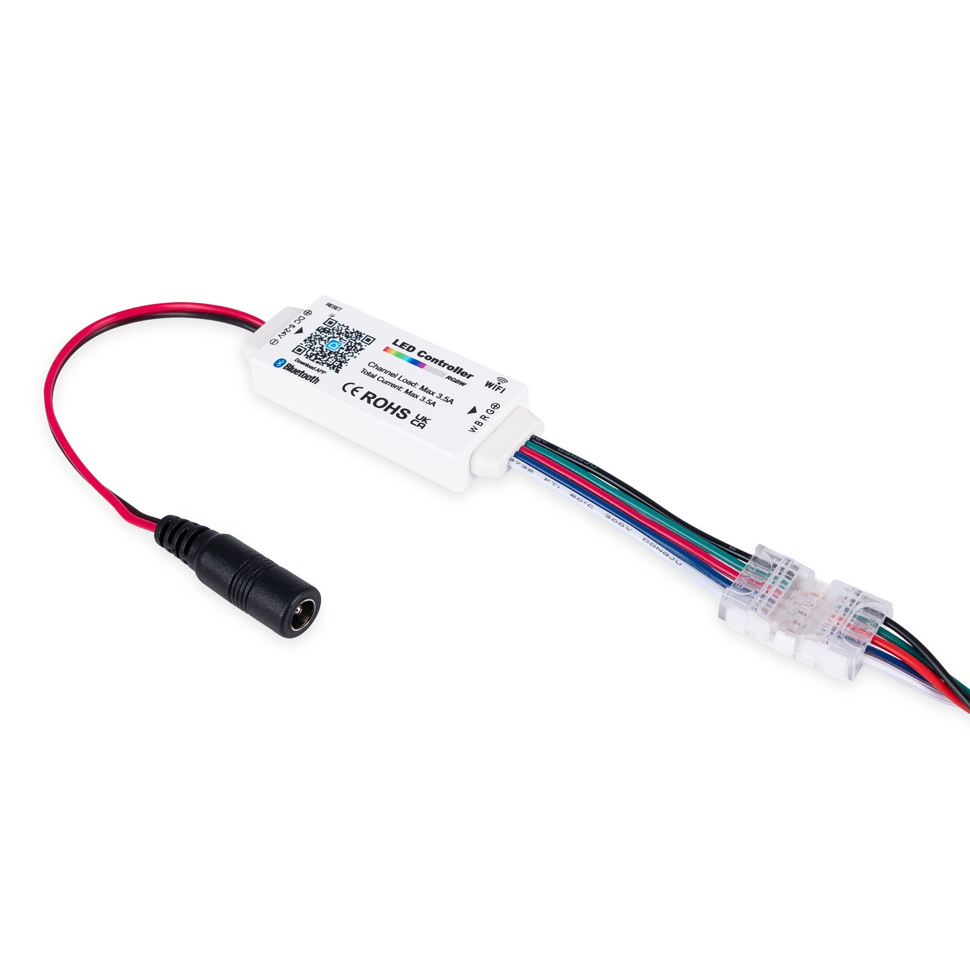 Mini controller RGBW - WiFi + Bluetooth - 5-24V DC - 3,5A - 5