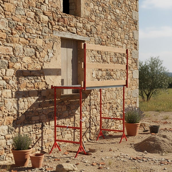 Echafaudage télescopique 1.20 à 2.20m - Longueur 3.00m - KITTR12/21EPX3M - 5