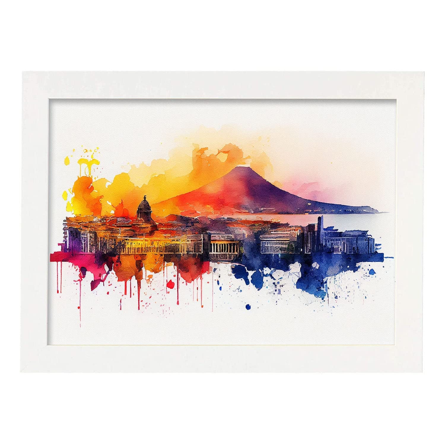 ART8YUQI Paintings - Texture color Wall Art Abstract 3D Views Garden in the Sun Picture Modern ART8YUQI Paintings - Texture color Wall Art Abstract 3D Views Garden in the Sun Picture Modern