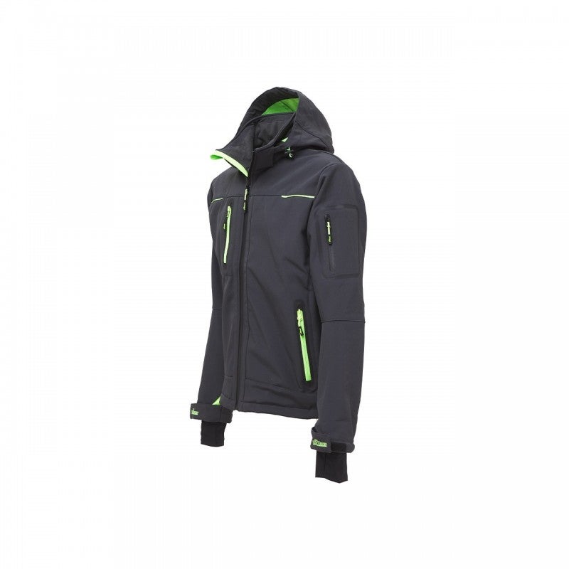 Veste Upower Gris Asphalte Vert L Space - 2