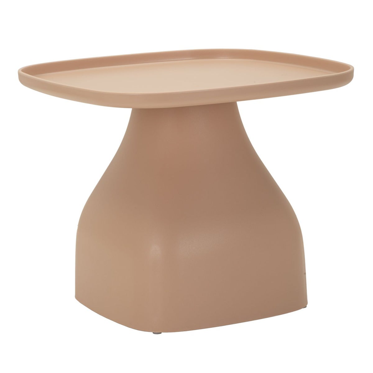 Stolik Kawowy Orhei, Tworzywo Sztuczne, Różowy, Seven Design
