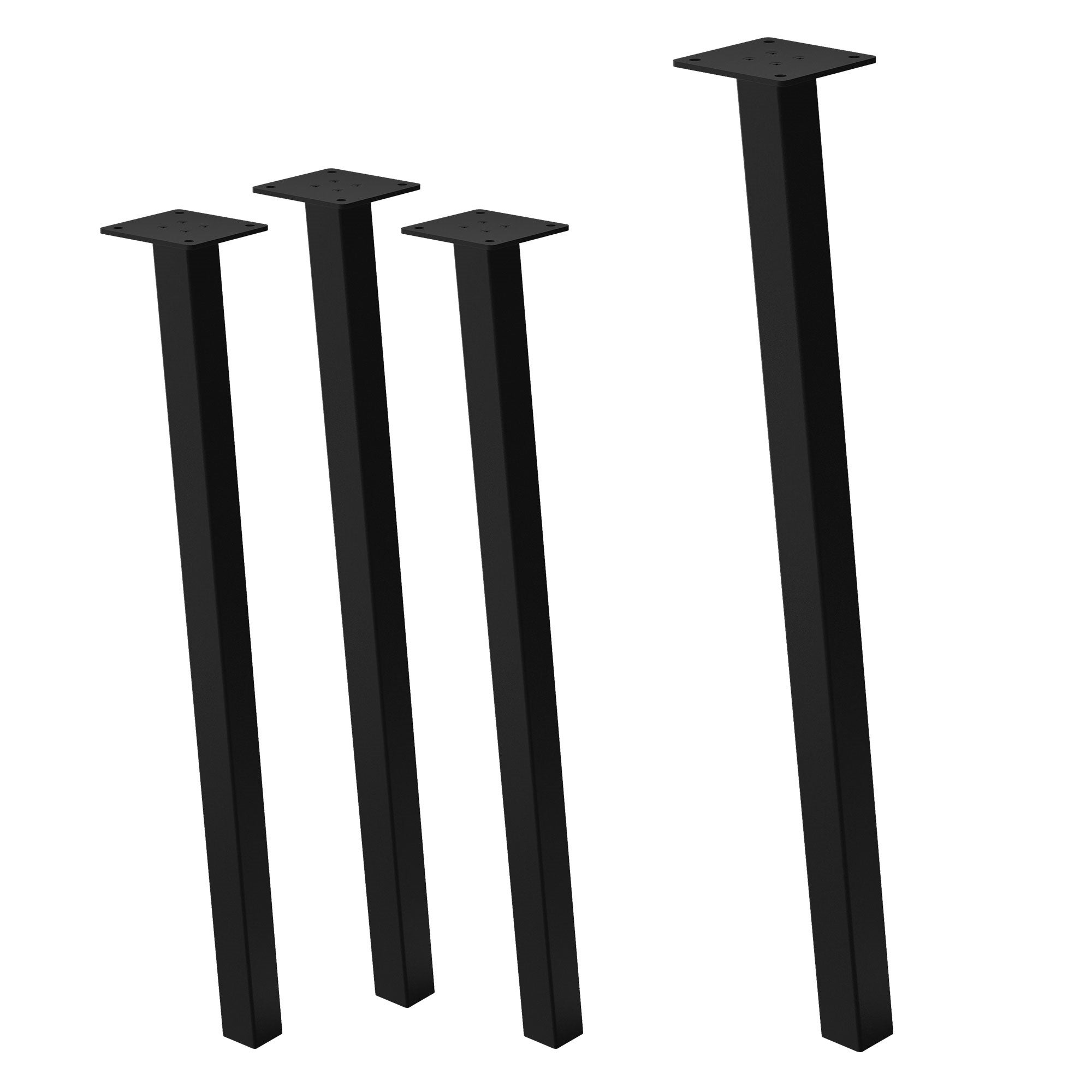 Yaheetech 4 Gambe A Forcina Tavolo In Ferro 41 Cm Piedini Per Tavolo