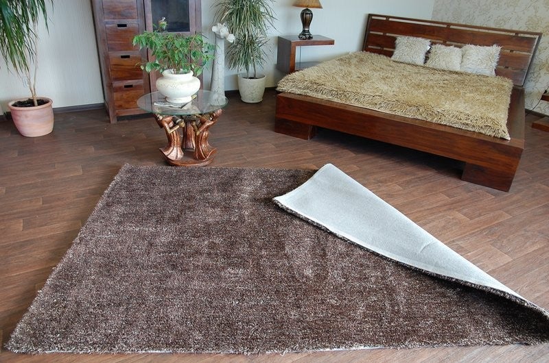 Dywan SHAGGY NONA brąz 200x290 cm