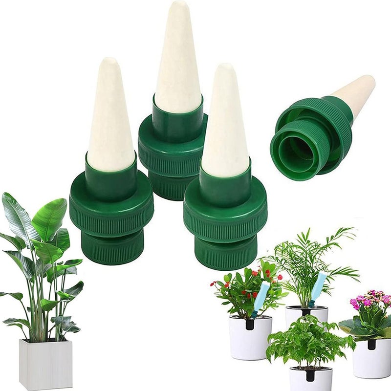 Butelki do nawadniania kropelkowego, 4 sztuki, ceramiczny automatyczny system nawadniania roślin ogrodowych